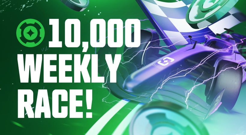 Shuffle.us Social Casino 10,000 Sweepstakes (SC) Weekly Race